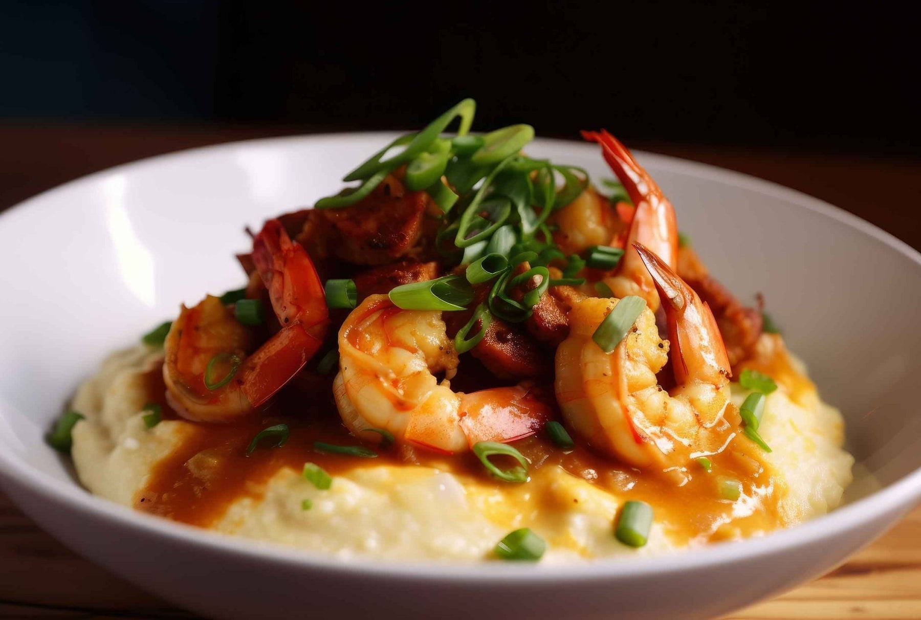Cajun Shrimp and Grits - PrimeFish Seafood Co.