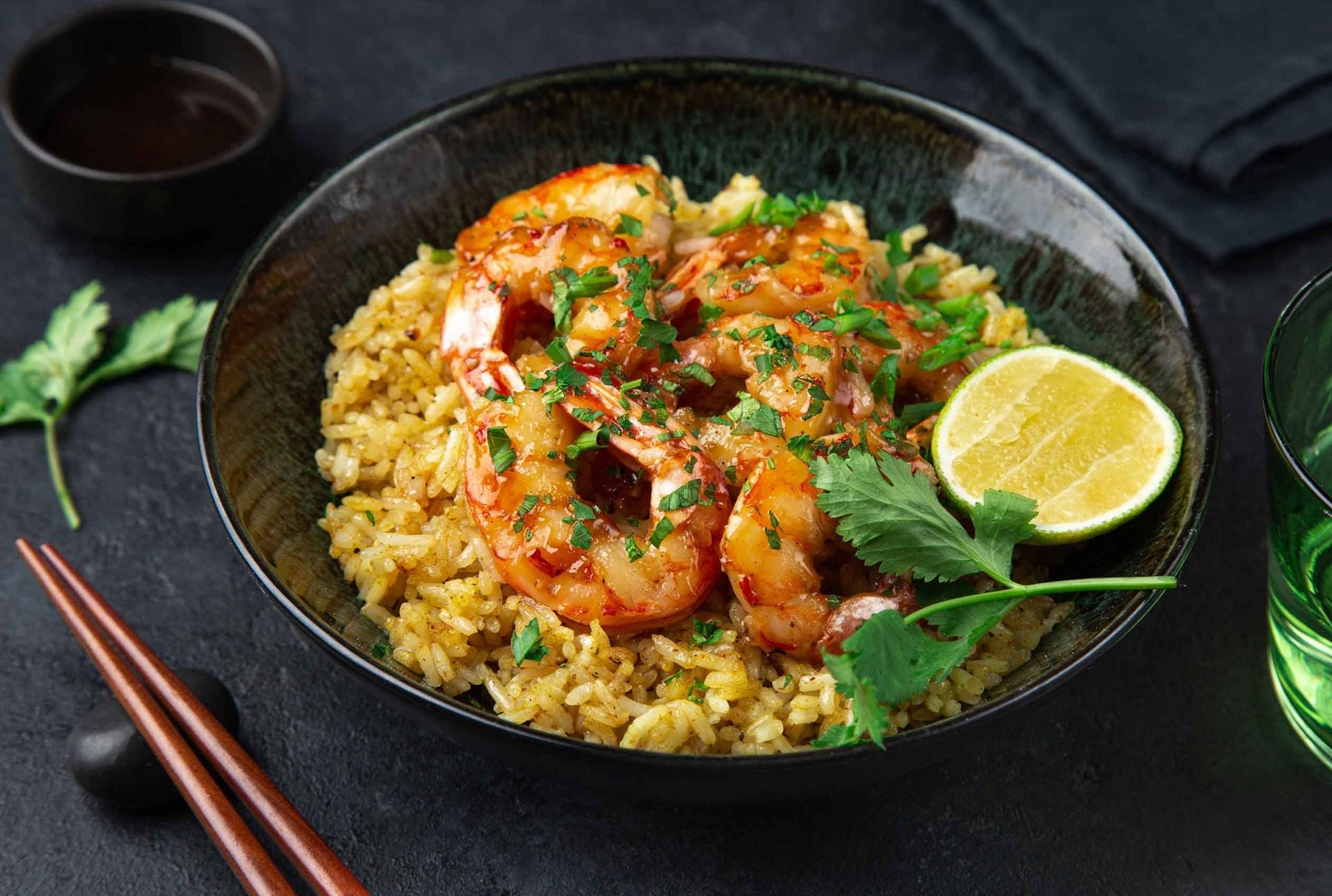 Shrimp Fried Rice - PrimeFish Seafood Co.