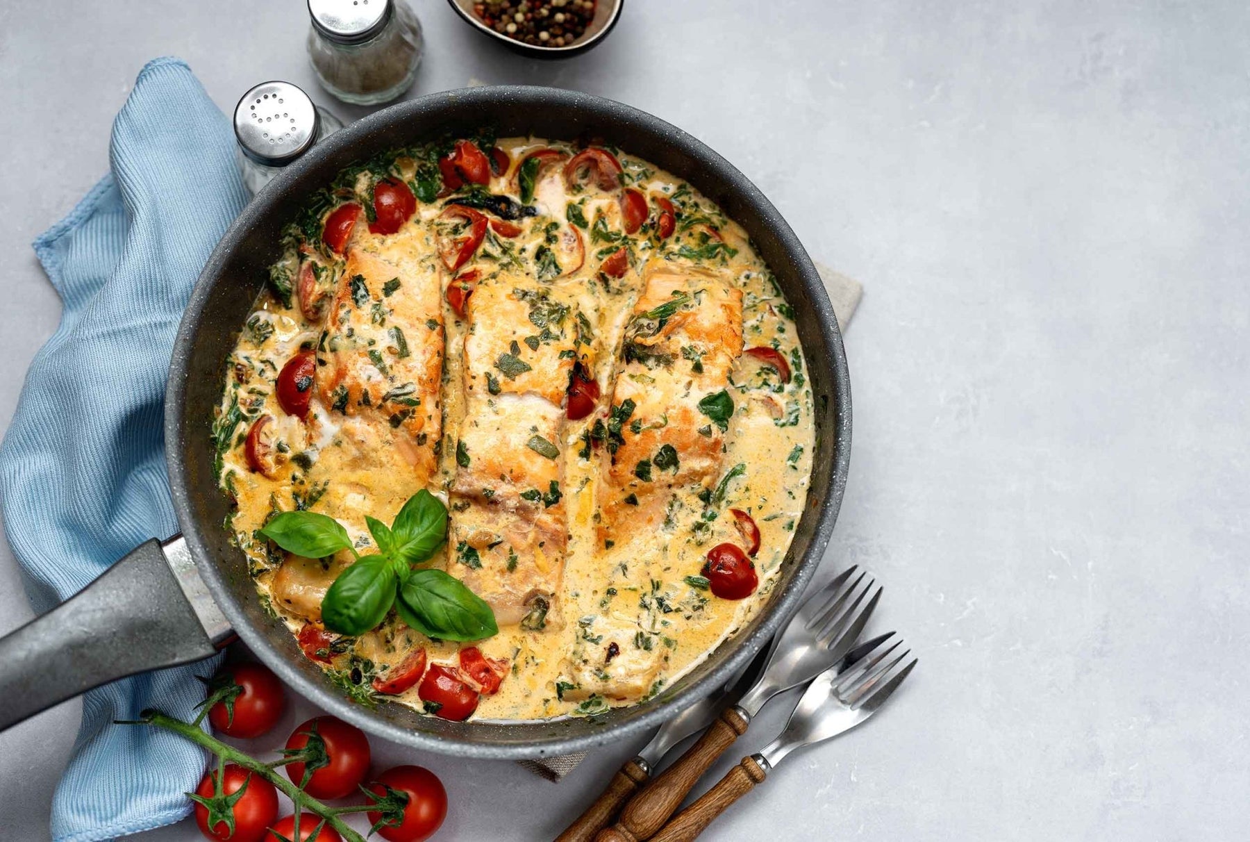 Tuscan Cream Ōra King Salmon - PrimeFish Seafood Co.