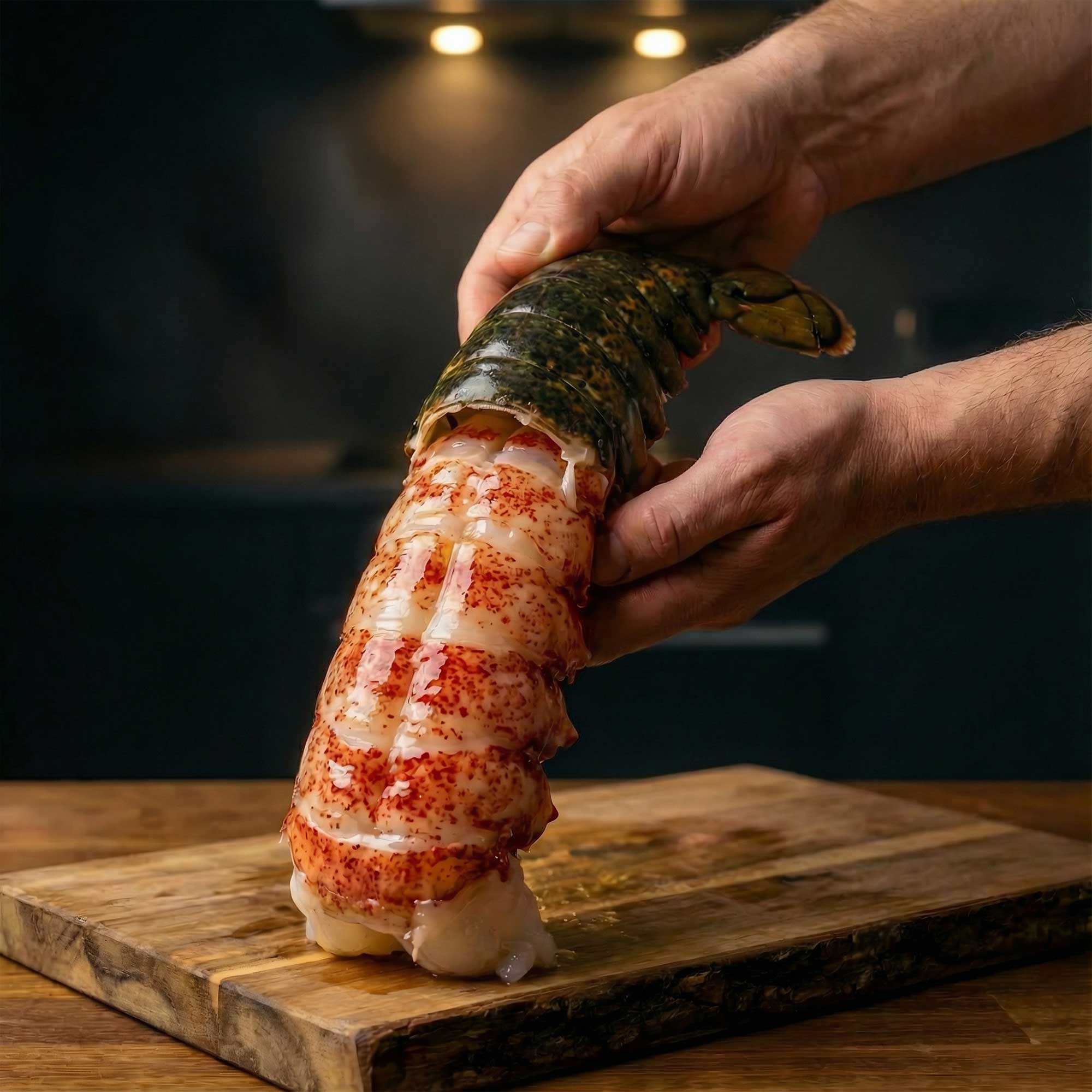 MAINE LOBSTER TAIL (8-10 oz, IN-SHELL, HIGH PRESSURE PROCESSED)