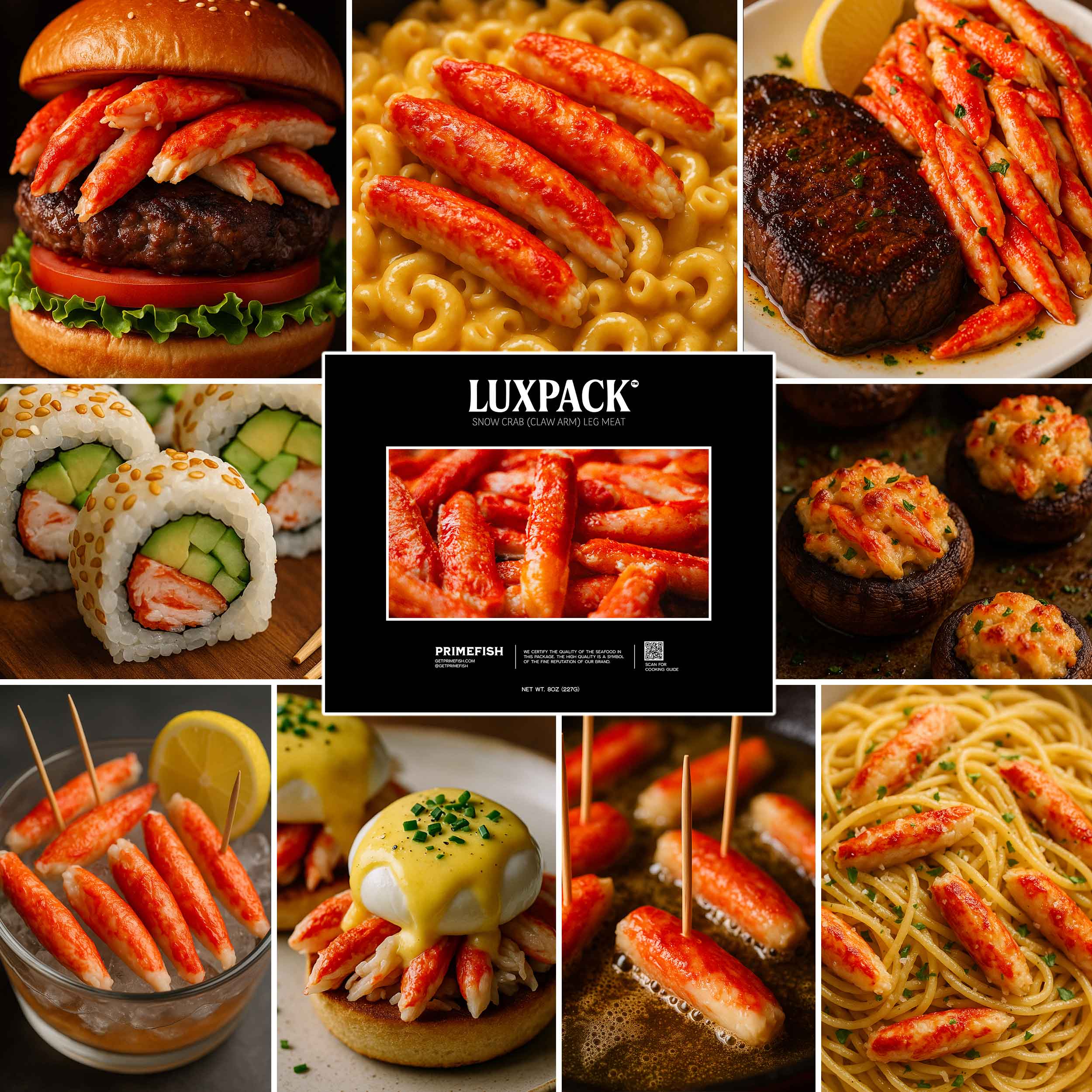 SNOW CRAB (CLAW ARM) LEG MEAT